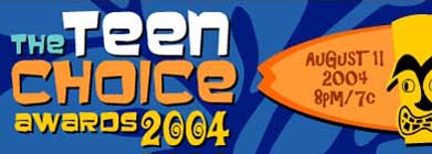 L'affiche des Teen choice awards 2004