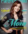 Alyson en couverture du magazine Parent & Child